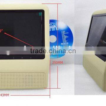 9" Car Headrest Monitor Lcd Monitor With Dvd Player photo-4