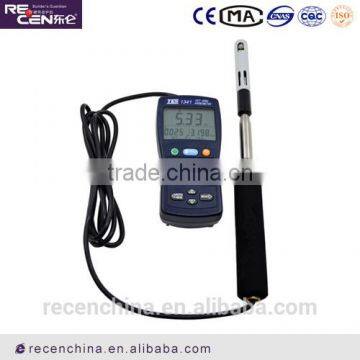 Hot Wire Anemometer , Hot Bulb Anemometer TES-1341