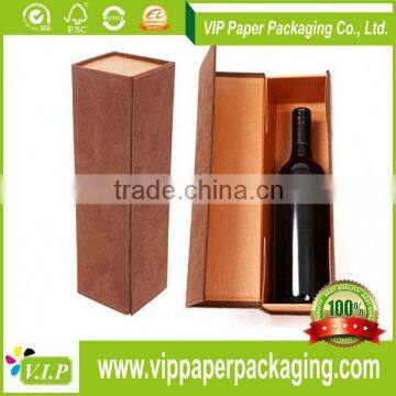 BOX MANUFACTURER PAPER SINGLE WINE GLASS BOX