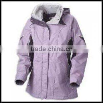 fashion ladies hoody winter jacket