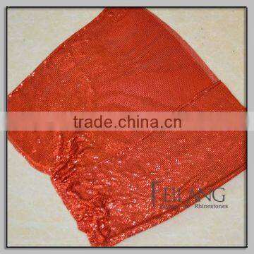 Iron on metal rhinestone trim banding mesh