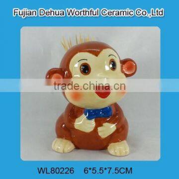 2016 New Design Ceramic Money Bank in Monkey Shape photo-5