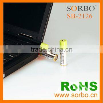 SORBO 2016 Advanced Lithium Micro-USB Rechargeable AA Battery