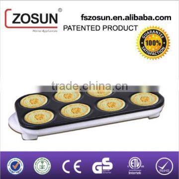 8 piece Crepe Pancake Omelette making machine ZS-403