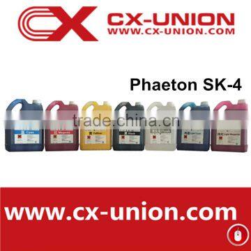 Guangzhou supplier Phaeton SK4 solvent Ink for spt510 printhead inkjet printer