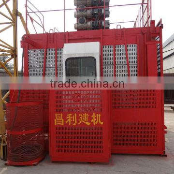 CE,GOST Approved !!! SC100 1 ton small construction elevator