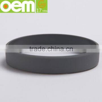 fashion custom 1 inch silicone wristbands no minimum