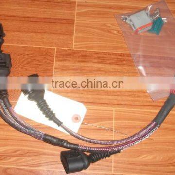 automotive male to female connector wire harness