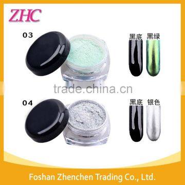 Pigment Nail Mirror Art Prowder 2g 12color Simple Packing photo-5