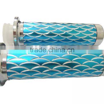 ATV grip motorcycle dirt bike aluminum blue handle grips