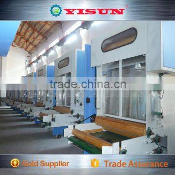 low price raw material feeding machine /wool cotton fiber feeder machine