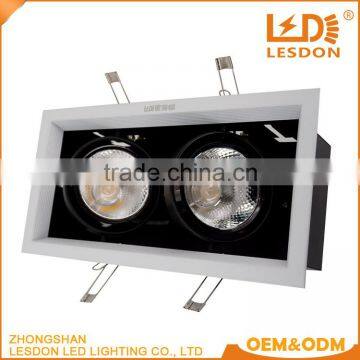 Aluminum Lamp Body Material and Led Light Source Square Recessed Spot Lights Replace Metal Halogen Lamp photo-6