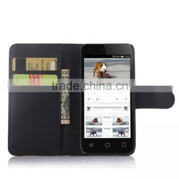 Popular new products leather case for alcatel for pixi 3 4.5