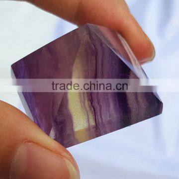 Custom High Quality Natural Fluorite Crystal Pyramid