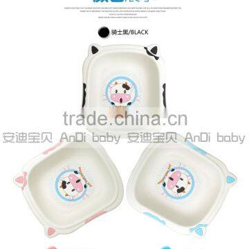 Hot Selling! Eco-friendly New PP Lovely Cow Basin Plastic Child Basin photo-2