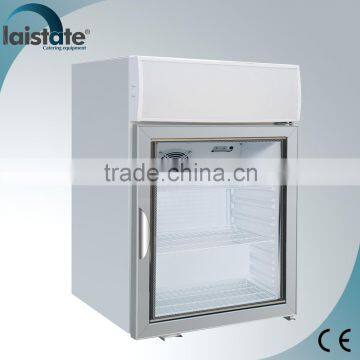 Glass Door Counter Top Refrigerator