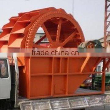 Top Capacity Wheel Bucket Type Silica Sand Washing Machine Factory Price