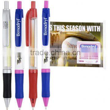 Professional retractable cheap banner pen with calendar