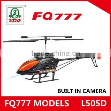 3.5 Channel Mental Video Recording Rc Helicopter FQ777-L505D