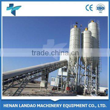 High Efficency HZS50 ready mix concrete batching plant