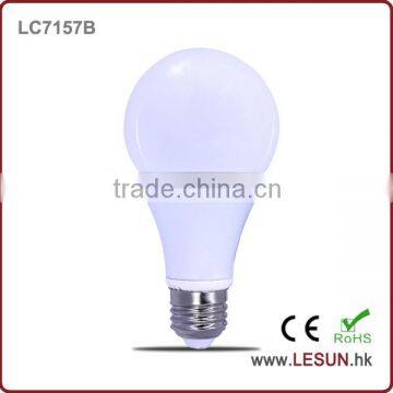 New products 2016 3W/5W/7W/9W/12W/15W 110V/220V Aluminum Plastic Housing globe led light bulbs
