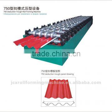 JCX35-125-750 Colored steel roll forming machine