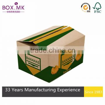 China Alibaba Top Quadrangle Made In China Shipping Box For Fruits Carton Package