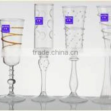 glass wine cups