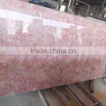 China competitive price natural stone light pink stones