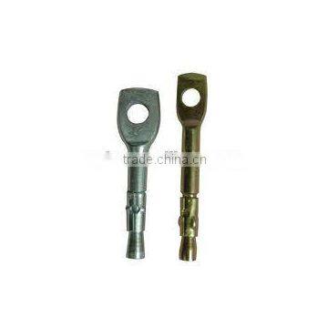 Steel or stainless steel wire anchor with white /yellow Zinc Plated