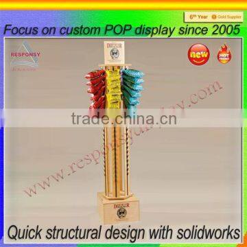 flooring cost saving snack display shelf equipment in retail store