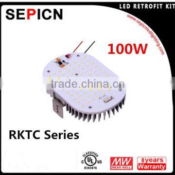 With 5 years warranty RKTC series 100w with UL,ETL listed lighting replica 2016