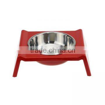 Chi-buy, 160ml Insert Dish Elevated Food Feeding Dog Bowl photo-3