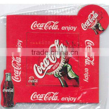 Die cut shape offset printing custom picture frames fridge magnet