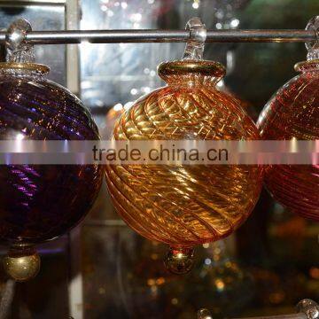 Hand Blown Egyptian Christmas Ornament