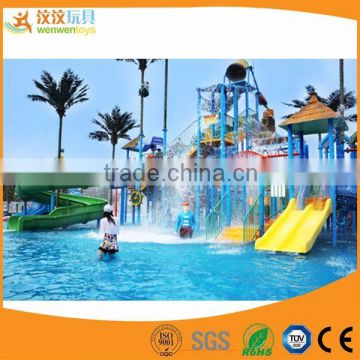 Design Build amusement park games water park equipment water house