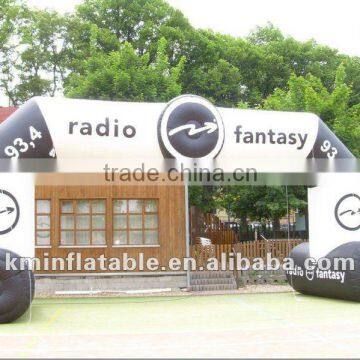 inflatable arch with base