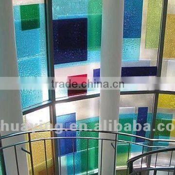 Art Glass Partition Wall