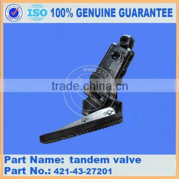WA320-3 Wheel loader parts tandem valve 421-43-27201