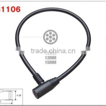 HC81106 key lock safe bicycle cable