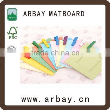 Wholesale Home Decor Uncut or Precut Mat Board for Paper Craft Picture Frame Photo Mat Board 16x20 Garage photo-5