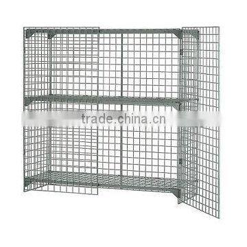 2-Tier Wire Mesh Security Storage Cage