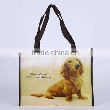 Cute Dog Printed Free Bag From Animal Charity Bags for Charity