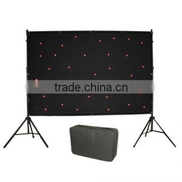 3*2m RGB led start curtain lights