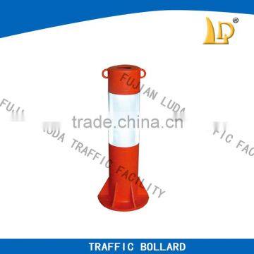 Customized flexible bollard with super bright reflective