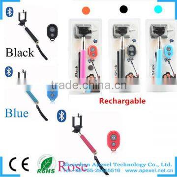 Mini flexible Handheld Monopod Bluetooth Shutter for samsung note 3