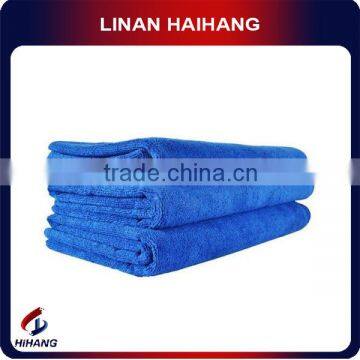 China Manufacturer OEM water absorbent hitless microfiber car wash cleaning cloth