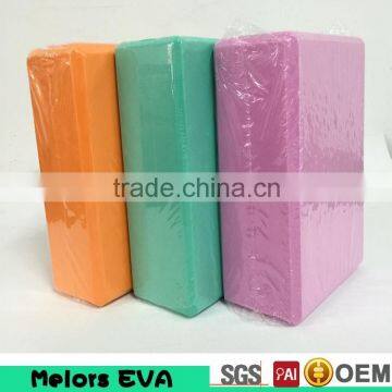 Melors Quality hot sell large size fitness eva foam yoga block