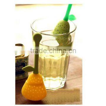 100% Food Grade Orange Pear Herbal Silicone Infusion Tea photo-4