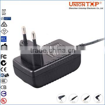 CE/FCC/LVD/RoHs Approvals Plug in Ac/dc Power Adapter 5v 1.2a